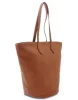  Dámska kožená dizajnová kabelka cez rameno Giudi Simona, Vacchetta 38 × 31 cm