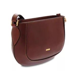    Dámska kožená dizajnová kabelka cez rameno Giudi Simona, Vacchetta 38 × 31 cm