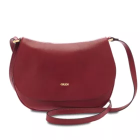    Dámska kožená dizajnová kabelka cez rameno Giudi Simona, Vacchetta 38 × 31 cm
