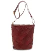 Dámska kožená dizajnová kabelka cez rameno Giudi Simona, Vacchetta 38 × 31 cm