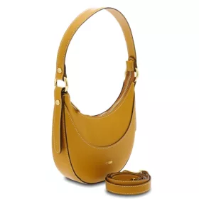    Dámska kožená dizajnová kabelka cez rameno Giudi Simona, Vacchetta 38 × 31 cm
