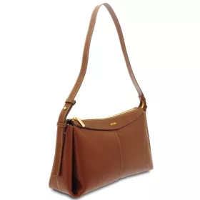    Dámska kožená dizajnová kabelka cez rameno Giudi Simona, Vacchetta 38 × 31 cm