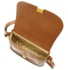  Dámska kožená dizajnová kabelka cez rameno Giudi Simona, Vacchetta 38 × 31 cm