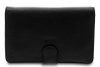  Čierna pánska kožená aktovka Giudi, taška do auta 20,5 x 14 cm