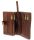  Kožená taška do auta Giudi hnedá Vacchetta, aktovka 22 x 14,5 cm