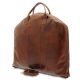  Giudi Vacchetta hnedá pánska kožená taška na oblek, cestovná taška 63 x 56 cm