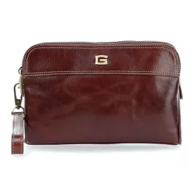  Hnedá pánska kožená taška do auta Vacchetta Giudi