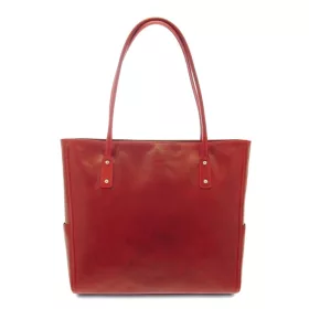    Dámska kožená dizajnová kabelka cez rameno Giudi Simona, Vacchetta 38 × 31 cm