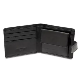  Čierna pánska kožená peňaženka Giudi