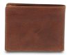  Giudi hnedá pánska kožená peňaženka Vacchetta 12 x 9,5 cm