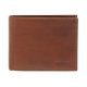  Pánska tmavohnedá kožená peňaženka Rialto 11,5 cm × 9 cm