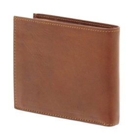    Pánska tmavohnedá kožená peňaženka Rialto 11,5 cm × 9 cm