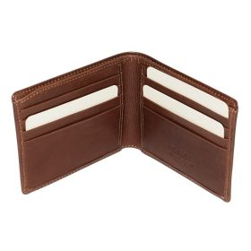  Giudi hnedý pánsky kožený držiak na karty, peňaženka