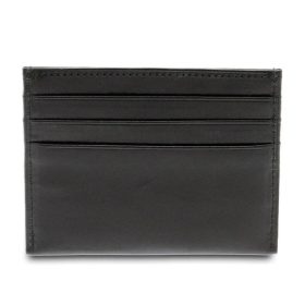  Malý čierny kožený držiak na karty Giudi
