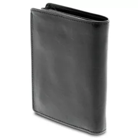    Čierna pánska kožená peňaženka a aktovka Giudi 12,7 x 9,5 cm