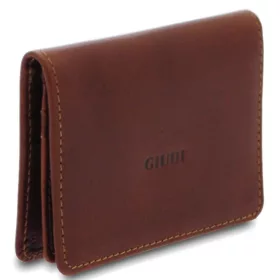  Hnedá kožená aktovka Giudi