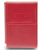  Kožená mini peňaženka Giudi Vacchetta, červená 8 x 5,2 cm