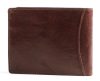  Hnedá pánska kožená peňaženka Giudi