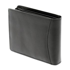 Čierna pánska kožená peňaženka Giudi