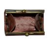  Hnedá kožená peňaženka Giudi classic style 9 cm × 5 cm