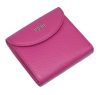  Malá dámska kožená peňaženka Giudi purpurovej farby