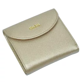  Dámska kožená peňaženka Giudi malá zlatá