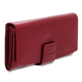  Dámska hnedá kožená peňaženka Giudi