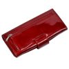  Dámska veľká červená lakovaná peňaženka Giudi
