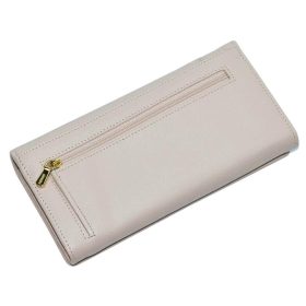  Kožená dámska peňaženka Giudi púdrovej farby