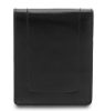  Giudi pánska kožená peňaženka Vacchetta, aktovka, čierna 12 x 10 cm