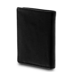    Giudi čierna pánska kožená peňaženka Vacchetta, aktovka 10,2 x 8,2 cm