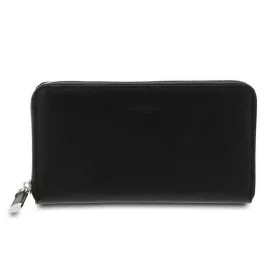   Kožená dámska peňaženka Giudi čierna vacchetta 19 x 10,5 cm