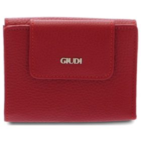  Dámska ružová kožená peňaženka Giudi cross strap