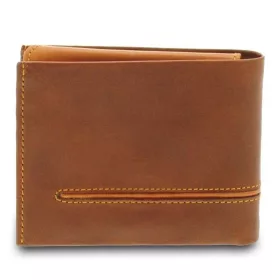    Hnedá pánska kožená peňaženka Giudi Newcastle 11 x 9 cm