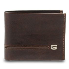    Giudi Newcastle mahagónová pánska kožená peňaženka 11 x 9 cm