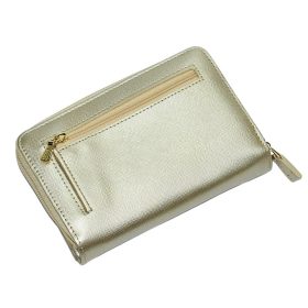  Giudi zlatá dámska kožená peňaženka so zapínaním