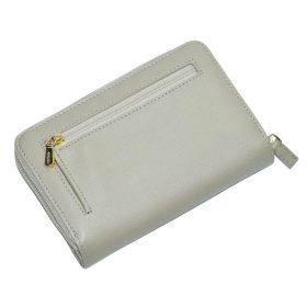  Dámska béžová kožená peňaženka Giudi so zapínaním