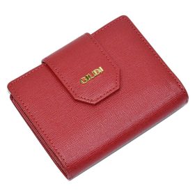  Giudi červený kožený držiak na karty 32-64 ks