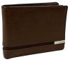  Giudi Mendes tmavohnedá pánska kožená peňaženka 11,5 x 9 cm