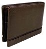  Giudi Mendes tmavohnedá pánska kožená peňaženka 11,5 x 9 cm