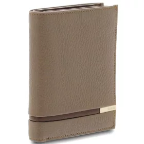    Čierna pánska stojaca kožená peňaženka Giudi Mendes 12,7 x 10 cm