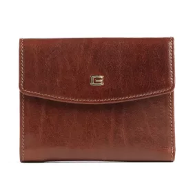    Dámska kožená peňaženka Giudi vacchetta hnedá 13 x 10,5 cm