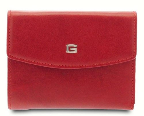  Dámska kožená peňaženka vacchetta červená Giudi