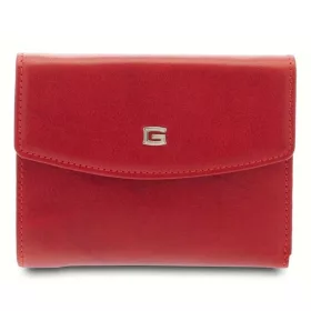  Dámska kožená peňaženka vacchetta červená Giudi