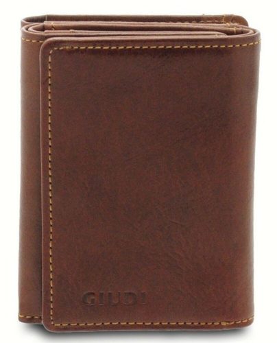  Hnedá kožená peňaženka Giudi