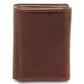  Hnedá kožená peňaženka Giudi