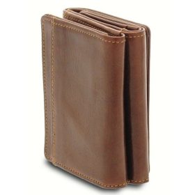  Hnedá kožená peňaženka Giudi