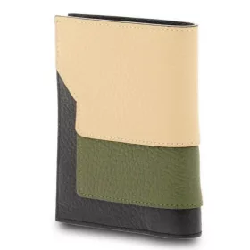  Kožená peňaženka Giudi tricolor 11 x 9 cm