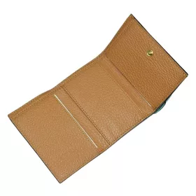    Giudi tricolor horizontálna kožená peňaženka 10 × 7,5 cm