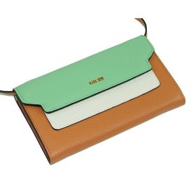    Giudi tricolor horizontálna kožená peňaženka, taška 19 × 11,5 cm